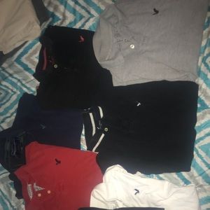 Men’s American eagle button up bundle